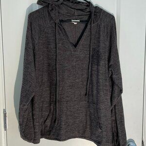 Maurices V-Neck Wisconsin Hooded Sweatshirt